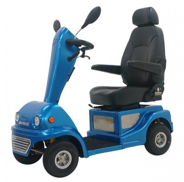 SHOPRIDER 4-Rad-Scooter CAPRAIA Blau 10 km/h