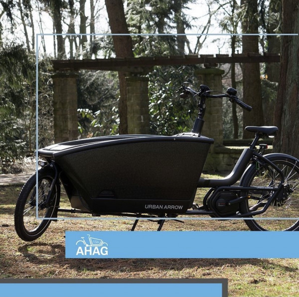 Urban Arrow family performance line - schwarz - ePowered by Bosch - Enviolo Schaltung Sitzbank 07